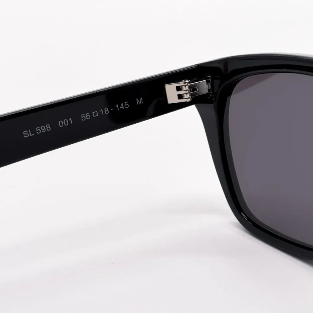 NEW SAINT LAURENT SL 598 001 UNISEX BLACK SUNGLASSES SAINT LAURENT SL598 001 - Picture 9 of 11